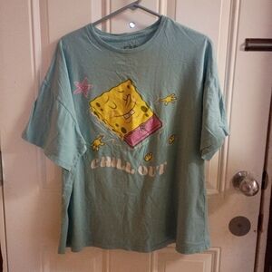 2/$10 Men's Chill Out SpongeBob Graphic T-Shirt